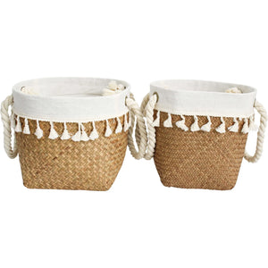 Woven Lined Baskets