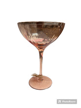 Load image into Gallery viewer, Blush Pink Cocktail Glass
